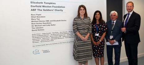 HRH Princess Eugenie opens the expansion of the SCIC