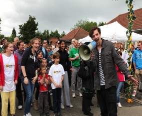 Max Milner at the RNOH Buttercup Walk