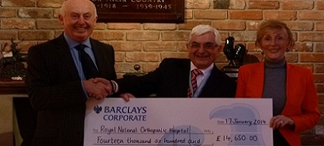 Porters Park Golf Club raises £15,050 for the Redevelopment Appeal!